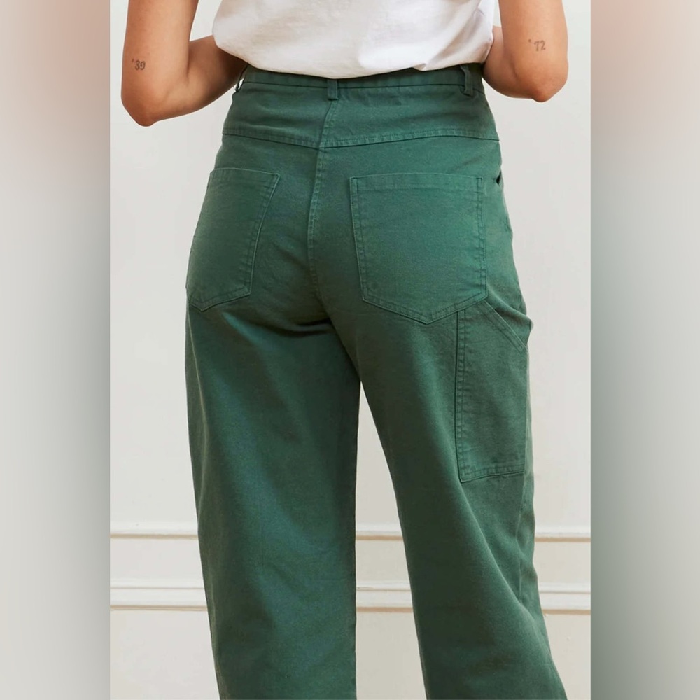 Loup Green Straight Leg Pants